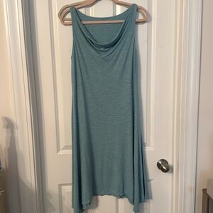 Eileen Fisher Hemp T-shirt Tee Shirt Dress Organic natural Small A00186